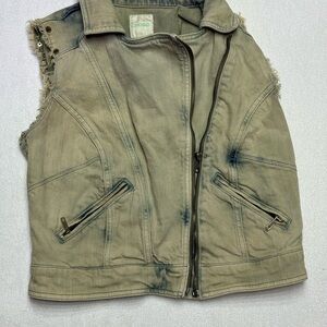 Chord Light Gray Denim Vest